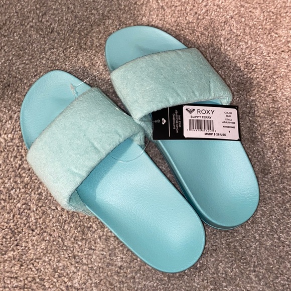NWT Roxy Terry Sandals - Picture 1 of 2